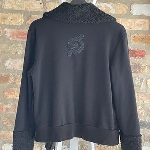 Black Peloton Moto Jacket - super soft
